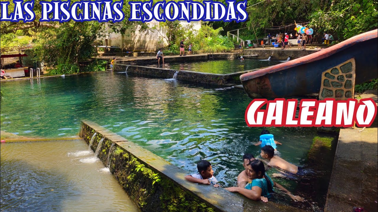 Las piscinas de Galeano, un Paraiso en Santa Ana, El Salvador