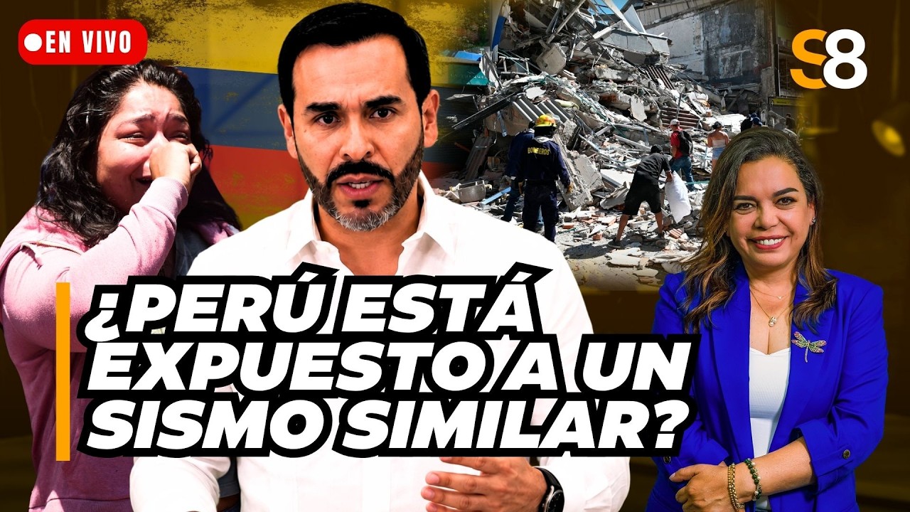🟡 TERREMOTO 7.4 EN COLOMBIA DEJA MÁS DE 180 MUERTOS: ¿PERÚ ESTÁ EXPUESTO AL MISMO ESCENARIO? | S8