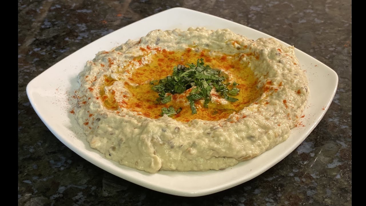 Crema de Berenjenas Arabe (Baba Ghanoush)