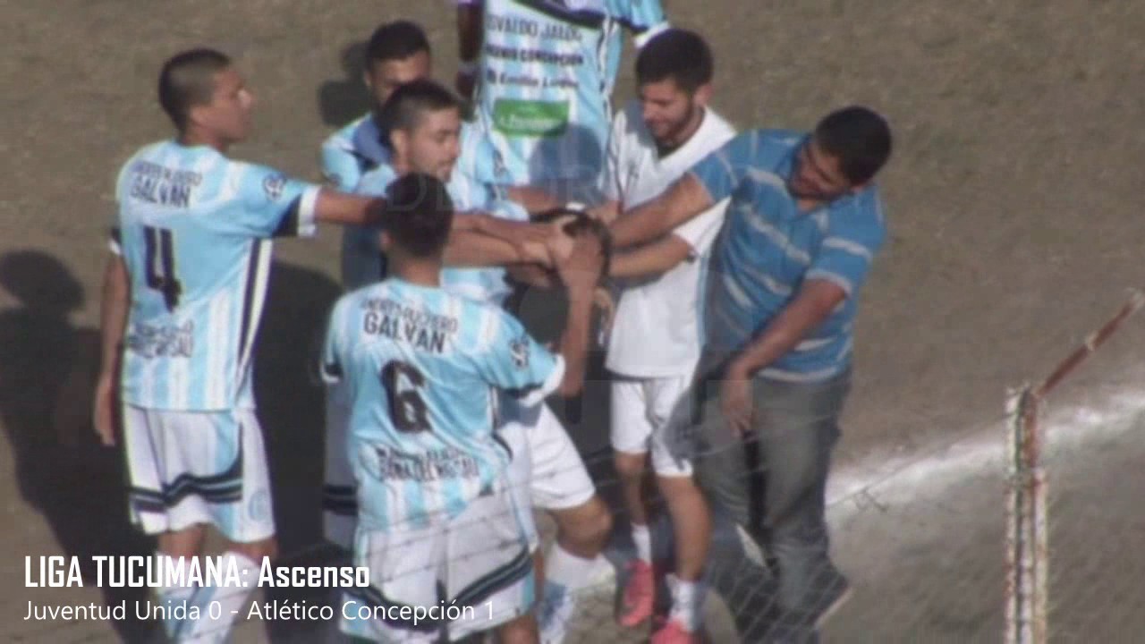 LIGA TUCUMANA (Ascenso): Atlético Concepción derrotó a Juventud Unida en Tafí Viejo