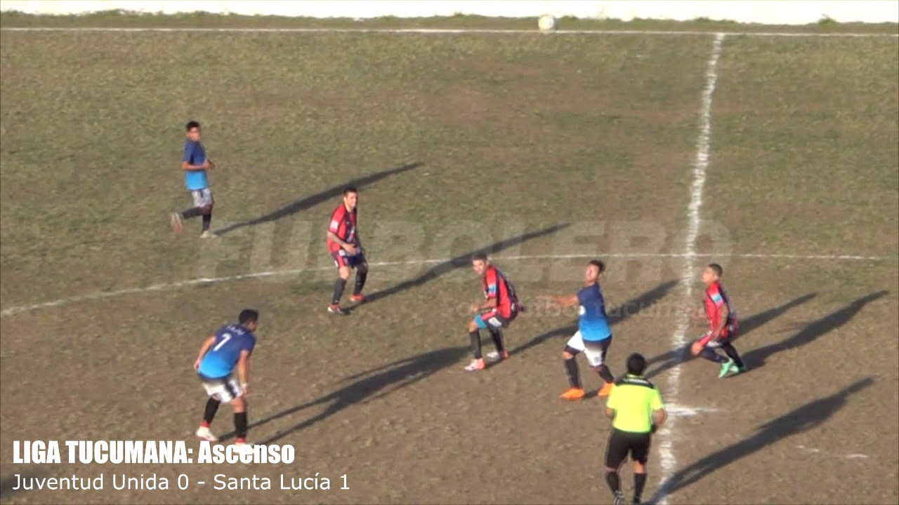 LIGA TUCUMANA (Ascenso): Santa Lucía derrotó a Juventud Unida en Tafi