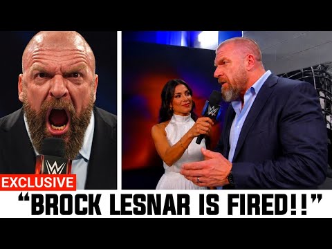 Triple H REVEALS News About Brock Lesnar RETIREMENT Backstage After His Lost To Oba Femi
