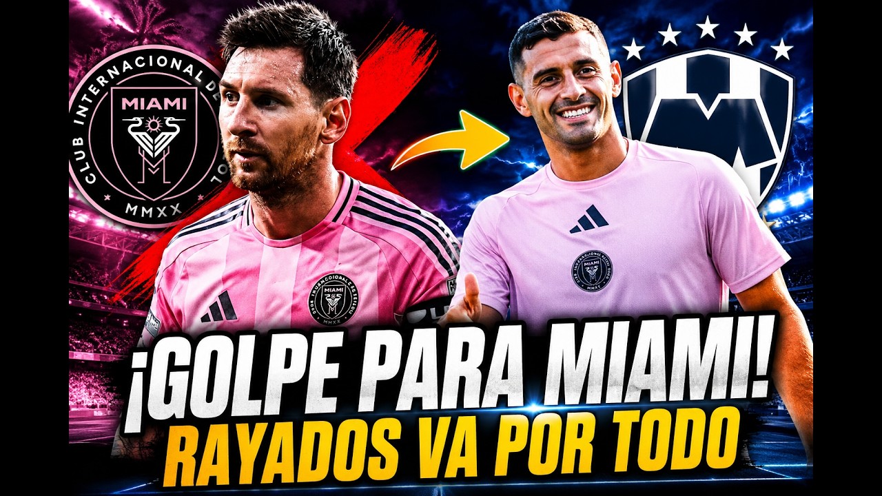 🚨 Terrible noticia golpea a Messi antes de jugar contra Rayados y esta es la decisión de Inter Miami