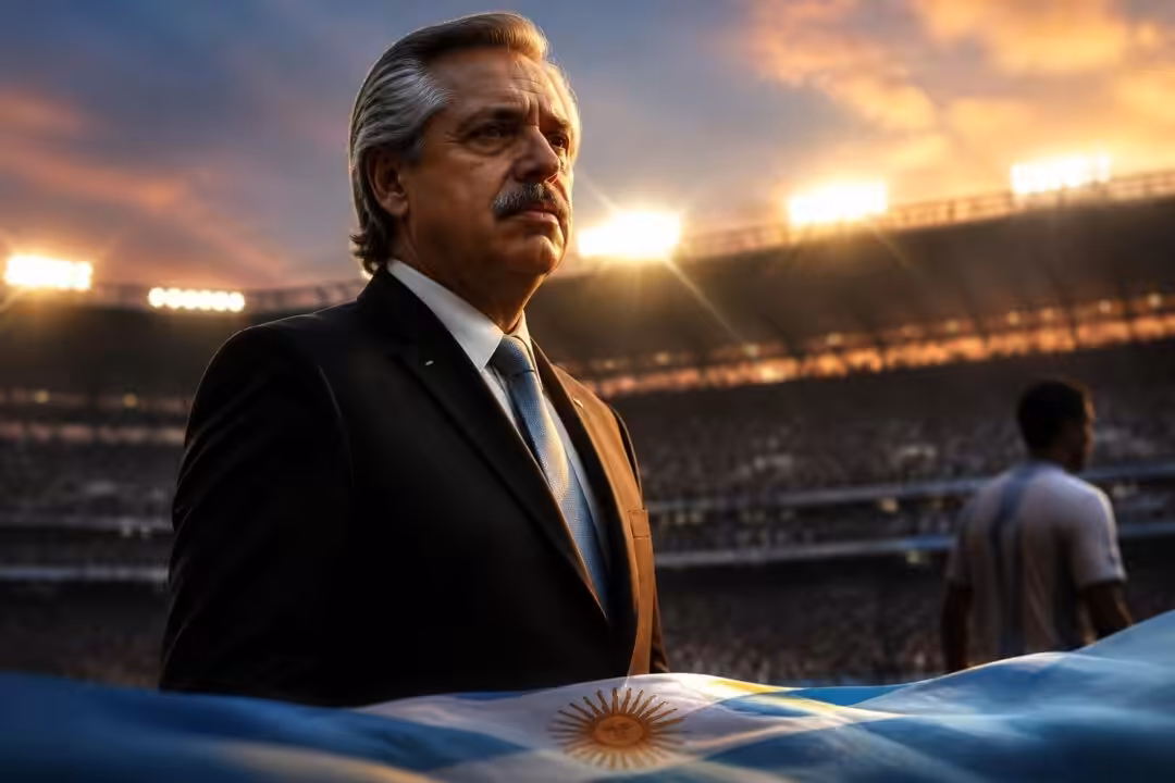fernández apoya a argentina en medio de las incertidumbres sobre el futuro de messi en el equipo.