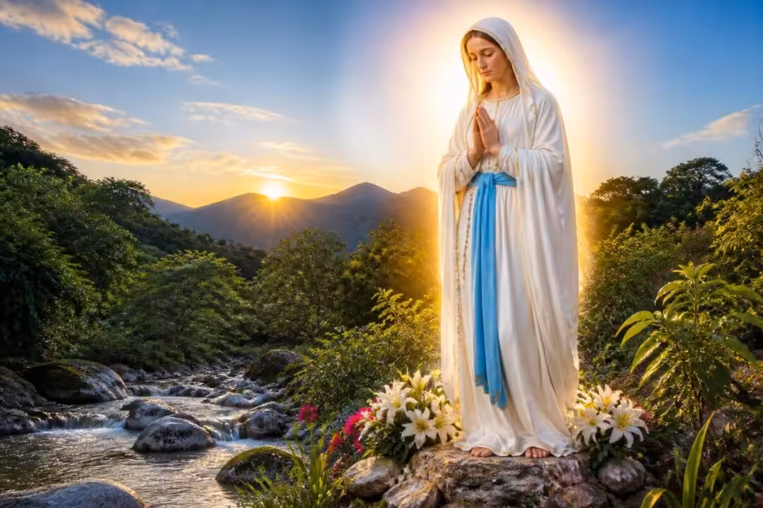 la virgen de lourdes, protectora y guía espiritual de san pedro de colalao, celebra su devoción y fe en esta histórica localidad.
